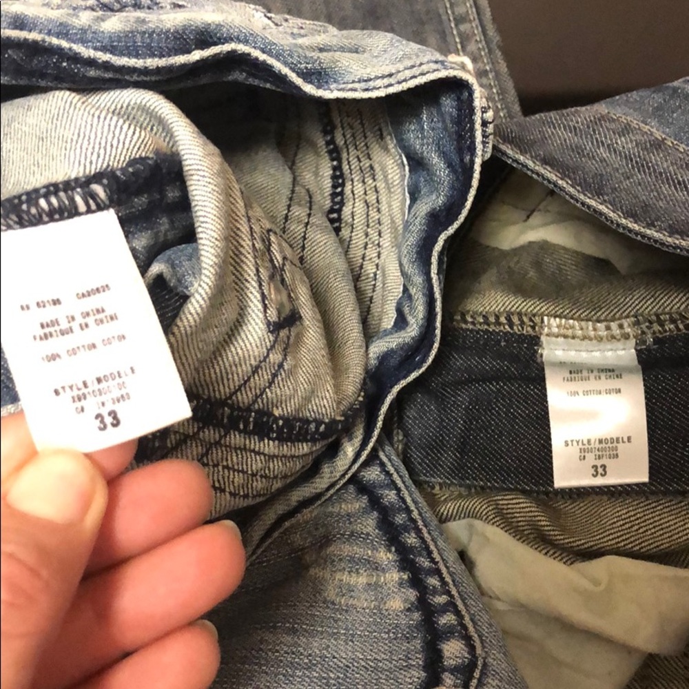 Bundle Guess bootcut Jeans,size 33,good condition - Picture 6 of 8